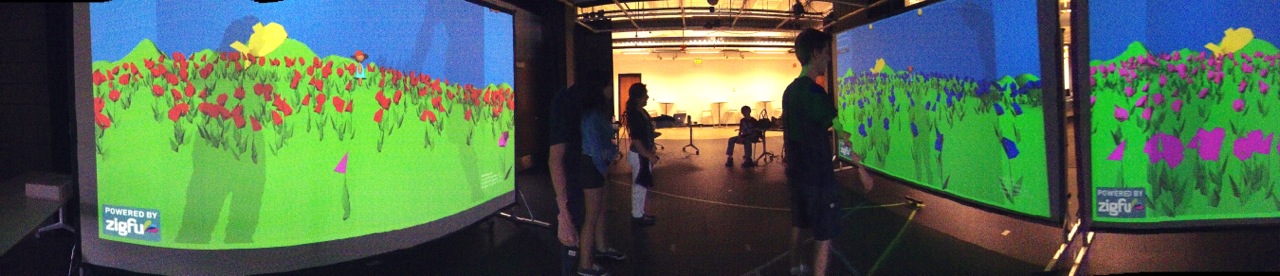 _Sow_/_Reap_ big, immersive, scalable videogame in the C-Cubed studios at the University of Denver